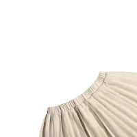 Fashion Summer Women's Casual Suit, Pleated Mini Skirt With Lapel Vest, Elegant Style, Comfortable Polyester Fabric main image 5