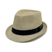 Versatile Jazz Hats Retro Style Pure Color Custom Made Men's Women's Curly Edge Couple Sun Protection Caps Spring Summer Autumn sku image 4
