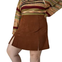 Fashionable High Waist Slim Straight Casual Pants Women's Autumn And Winter Plus Size Simple Style Shorts main image 5
