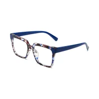 Fashionable Ladies Full Frame Square Sunglasses Leopard Print Casual School Use Leisurely Street Walking Optical Glasses For All Seasons main image 8
