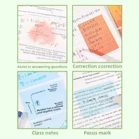 Dopamine Color Can Pull Note Paper Blue Fruit Pearl Note Paper Convenient For Students More Than Event-Recording Message-Leaving Sticky main image 4