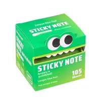 Dopamine Color Can Pull Note Paper Blue Fruit Pearl Note Paper Convenient For Students More Than Event-Recording Message-Leaving Sticky main image 5