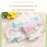Art Retro Thickened Magnetic Snap Notebook Handmade Diary Inner Page Gilding Quality Memory Enhanced Value main image 2
