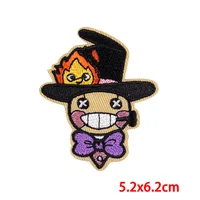 Cartoon Cat Embroidery Patch For Denim Jacket Cute Animal Theme Decorative Paster New Style Computer Embroidery Material main image 2