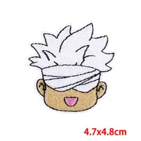 Cartoon Cat Embroidery Patch For Denim Jacket Cute Animal Theme Decorative Paster New Style Computer Embroidery Material sku image 7