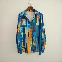Elegant Long Sleeve Women's Shirt  New Printed Pattern  Fashion Women's Business Casual Shirt main image 3