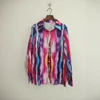Elegant Long Sleeve Women's Shirt  New Printed Pattern  Fashion Women's Business Casual Shirt main image 4