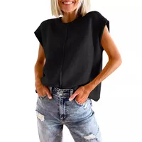 Casual Style Loose Knitted Round Neck Long Sleeve Pullover Women's Summer Comfortable Fit Knitwear Full Sleeve main image 3