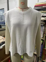 Casual Style Loose Knitted Round Neck Long Sleeve Pullover Women's Summer Comfortable Fit Knitwear Full Sleeve sku image 22