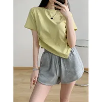Slim Fit High Waist Loose Summer Thin Shorts New Style Casual Sports Shorts Home Wear Versatile Pajamas Hot Pants sku image 8