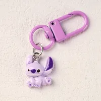 Cartoon Character Keychains Cute Resin Alloy Keyring Leisure Daily Use Lobster Clasp Four Seasons Suitable Metal Buckle Design sku image 24