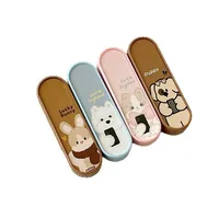 Cute Invisible Contact Lens Case With Integrated Tweezers Portable Beauty Eye Wear Tweezer Stick JZ-T04 PP ABS TPR Material main image 5