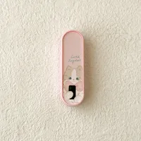 Cute Invisible Contact Lens Case With Integrated Tweezers Portable Beauty Eye Wear Tweezer Stick JZ-T04 PP ABS TPR Material sku image 3