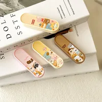 Portable Invisible Contact Lens Case With Integrated Tweezers Beautiful Eye Contact Lens Holder Travel Kit JZ-T03 main image 2