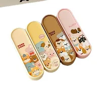 Portable Invisible Contact Lens Case With Integrated Tweezers Beautiful Eye Contact Lens Holder Travel Kit JZ-T03 main image 5