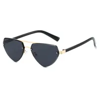 Classic Men's Polarized Sunglasses New Metal Anti-UV Driver Glasses Fashionable Fishing And Cycling Grey And Gold Frame PC Lens sku image 1