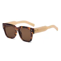 Stylish Large Frame UV Protection Sunglasses Trendy Street Snap  Fashionable Glasses For Men And Women main image 5