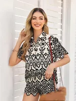 Casual Daily Women's Streetwear Solid Color Polyester Shorts Co-ord Set Shorts Sets main image 1