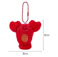 Original Design Cute Cartoon Plush Lobster Beer Night Snack Bag Pendant Doll Toy Gift Half Handmade Shrimp Crab Pattern main image 4
