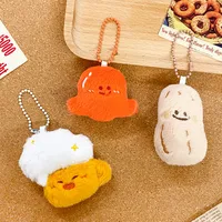 Original Design Cute Cartoon Plush Lobster Beer Night Snack Bag Pendant Doll Toy Gift Half Handmade Shrimp Crab Pattern main image 2