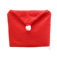 Christmas Tablecloth Chair Cover Set Non-Woven Fabric Christmas Dining Table Back Cover Decoration Holiday Hotel Holiday Decor main image 5