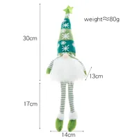 New Glowing Long Legged Faceless Rudolph Decoration Children's Gift Christmas With Light Decorative Supplies American Style main image 3