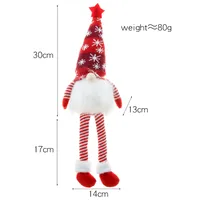 New Glowing Long Legged Faceless Rudolph Decoration Children's Gift Christmas With Light Decorative Supplies American Style sku image 1