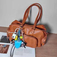 Blue Magnetic Eyeglass Clip Keychain Banana Man Tennis Camera Bag Storage Pendant American Style Mixed Material Keychain Accessory main image 2