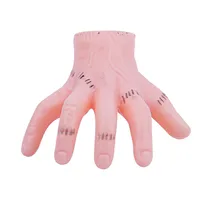 New Halloween Hand Cut Off Hair Clip Party Prop Prank Ghost Palm Clip Decoration Wig Accessory Handmade Plastic Craft main image 5