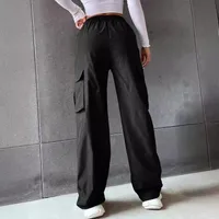 Women's Summer Thin High Waist Wide Leg Straight Casual Pants Breathable American Retro Sport Trousers Trendy Street Style Loose Fit main image 3