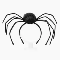 Halloween Headwear Spider Queen Costume Accessory Funny Hairband Velvet Material Festive Cosplay Item main image 4