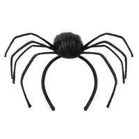 Halloween Headwear Spider Queen Costume Accessory Funny Hairband Velvet Material Festive Cosplay Item sku image 1