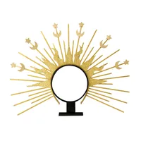 Golden Goddess Sun Moon Star Combination Hair Accessories  Style Fashion Show Role Costume Props main image 5