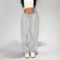 American Style Loose Fit Jazz Street Dance Sport Pants For Women Casual Trousers Simple Fashion Versatile Pure Color Summer New Arrival main image 1