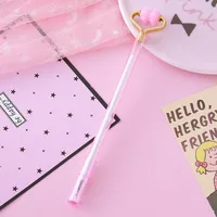 Creative Stress Relief Massage Neutral Pen Cute Stationery Office Signing Pen Writing Tool Pink Blue Yellow Plastic Material main image 2
