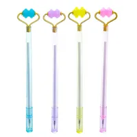 Creative Stress Relief Massage Neutral Pen Cute Stationery Office Signing Pen Writing Tool Pink Blue Yellow Plastic Material main image 4