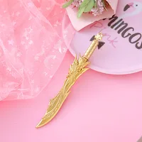 Creative Weapon Shape Neutral Pen Cute Stationery Sword And Pen Writing Tools For Students Gifts And Prizes Plastic Material sku image 1