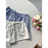 Casual Drawstring Women's Shorts Summer New Pure Color Versatile Shorts Comfortable Elastic Fabric Five-Quarter Length Workwear main image 5