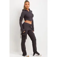 Loose Straight Leg Casual Pants Women's Spring Autumn New Style Street Fashion Workwear Trousers Comfortable Loose Waist main image 3