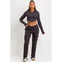 Loose Straight Leg Casual Pants Women's Spring Autumn New Style Street Fashion Workwear Trousers Comfortable Loose Waist main image 5
