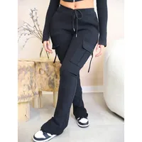 Loose Straight Leg Casual Pants Women's Spring Autumn New Style Street Fashion Workwear Trousers Comfortable Loose Waist sku image 10