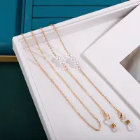 Fashionable  Jewelry Pearl Chain Glasses Chain Simple Style Popular Metal Eyeglasses Accessories main image 4