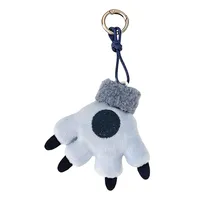 Cute Cartoon Plush Doll Keychain Backpack Decorative Hanging Ornament Soft Fabric Hand Patterned Sweet Style Girl's Heart main image 4