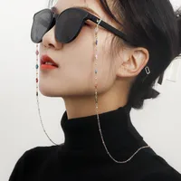 Fashion Jewelry Mini Devil's Eye Glasses Chain Mask Lanyard Face Chain High-End Feeling Metal Material main image 3