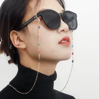 Fashion Jewelry Mini Devil's Eye Glasses Chain Mask Lanyard Face Chain High-End Feeling Metal Material main image 5