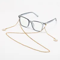 Metal Necklace Glasses Chain Mask Holder Eyewear Accessory Fashionable Optical Frame Chain Link sku image 4