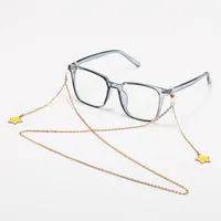 Metal Necklace Glasses Chain Mask Holder Eyewear Accessory Fashionable Optical Frame Chain Link sku image 3