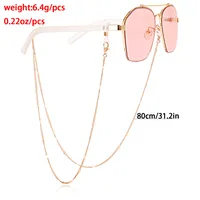 Metal Eyeglass Chain Mask Chain Glasses Holder Alloy Material Eye Wear Accessory Clear Design Optical Goods Chain main image 5
