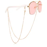 Metal Eyeglass Chain Mask Chain Glasses Holder Alloy Material Eye Wear Accessory Clear Design Optical Goods Chain sku image 3