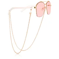 Metal Eyeglass Chain Mask Chain Glasses Holder Alloy Material Eye Wear Accessory Clear Design Optical Goods Chain sku image 2